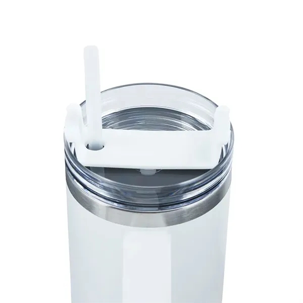 Lyon 30 oz. Double Wall Stainless Steel Travel Mug - Lyon 30 oz. Double Wall Stainless Steel Travel Mug - Image 35 of 42