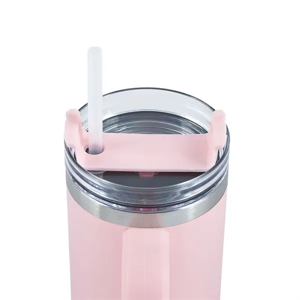 Lyon 30 oz. Double Wall Stainless Steel Travel Mug - Lyon 30 oz. Double Wall Stainless Steel Travel Mug - Image 40 of 42