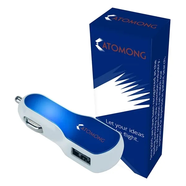 Solas Twin Port USB Car Charger - Solas Twin Port USB Car Charger - Image 1 of 6