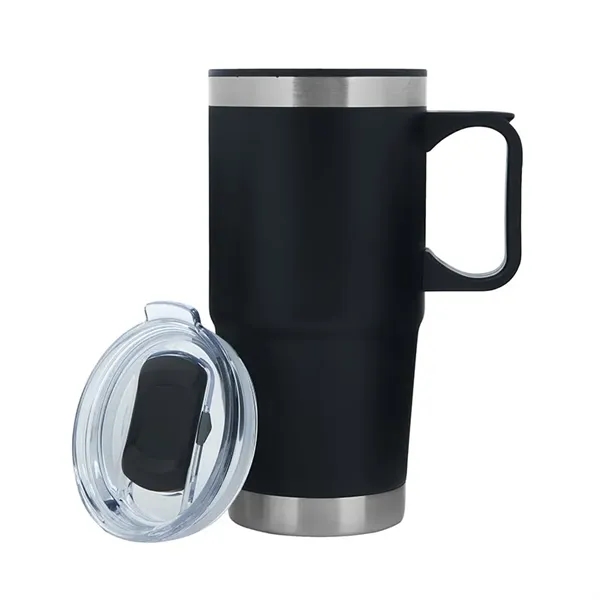 Aidan 24 oz. Steel/PP Liner Travel Mug - Aidan 24 oz. Steel/PP Liner Travel Mug - Image 6 of 24