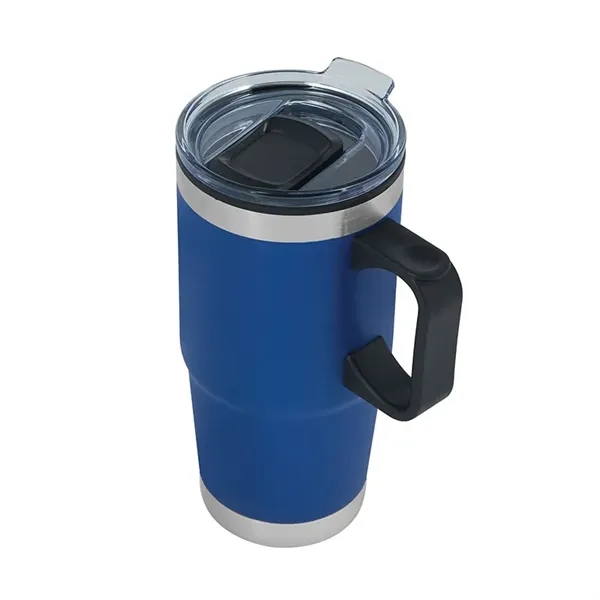 Aidan 24 oz. Steel/PP Liner Travel Mug - Aidan 24 oz. Steel/PP Liner Travel Mug - Image 11 of 24