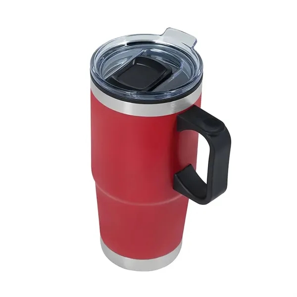 Aidan 24 oz. Steel/PP Liner Travel Mug - Aidan 24 oz. Steel/PP Liner Travel Mug - Image 16 of 24