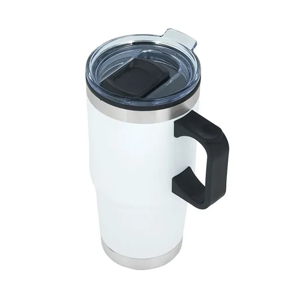 Aidan 24 oz. Steel/PP Liner Travel Mug - Aidan 24 oz. Steel/PP Liner Travel Mug - Image 21 of 24