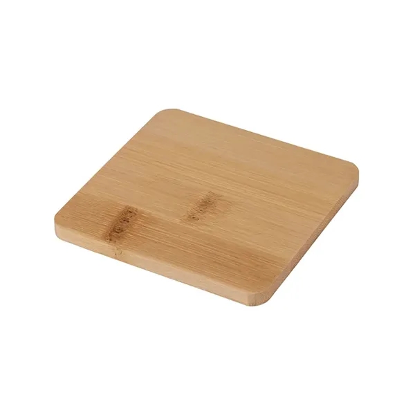 Brandon Single Bamboo Coaster - Brandon Single Bamboo Coaster - Image 3 of 8