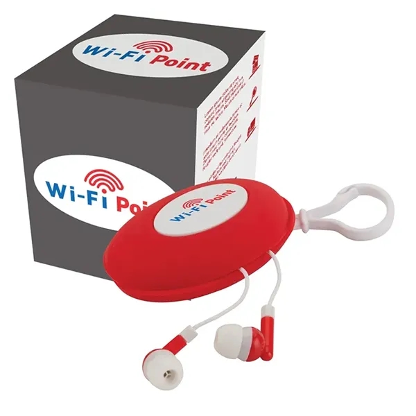 Fado Stereo Earbuds In Case - Fado Stereo Earbuds In Case - Image 1 of 15