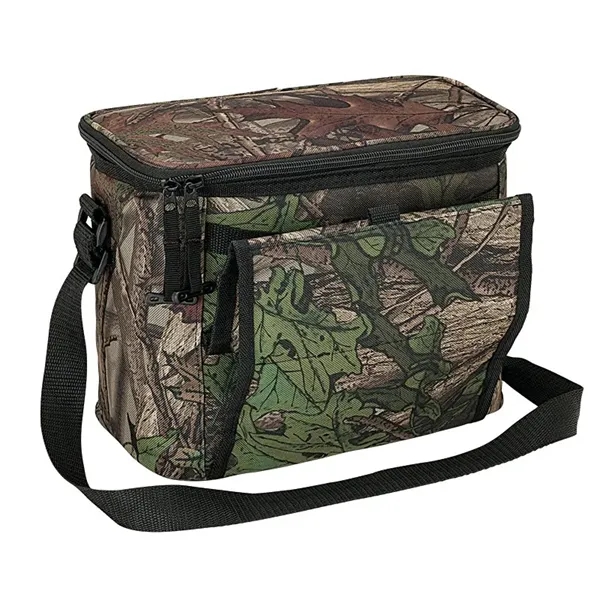 Huntwood Camo 12-Can Cooler - Huntwood Camo 12-Can Cooler - Image 4 of 11