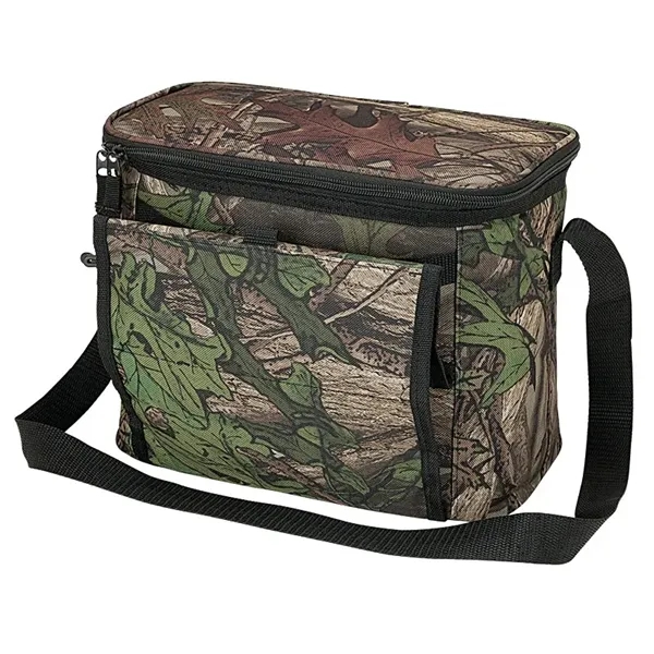 Huntwood Camo 12-Can Cooler - Huntwood Camo 12-Can Cooler - Image 5 of 11