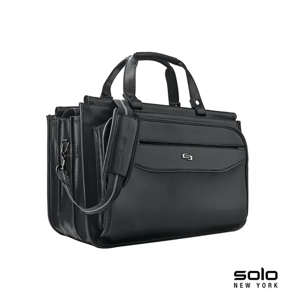 Solo New York Harrison Triple Compartment Briefcase - Solo New York Harrison Triple Compartment Briefcase - Image 5 of 6
