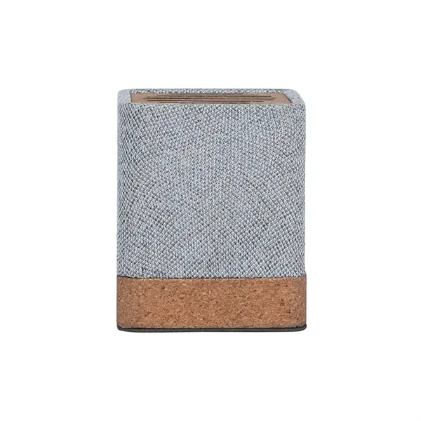 Grayson 5W RPET & Cork Wireless Speaker - Grayson 5W RPET & Cork Wireless Speaker - Image 3 of 9