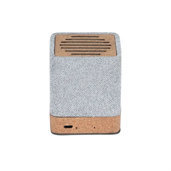 Grayson 5W RPET & Cork Wireless Speaker - Grayson 5W RPET & Cork Wireless Speaker - Image 6 of 9