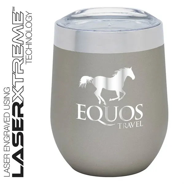 Brisbane 12 oz. Stainless Steel Wine Tumbler - Brisbane 12 oz. Stainless Steel Wine Tumbler - Image 7 of 12