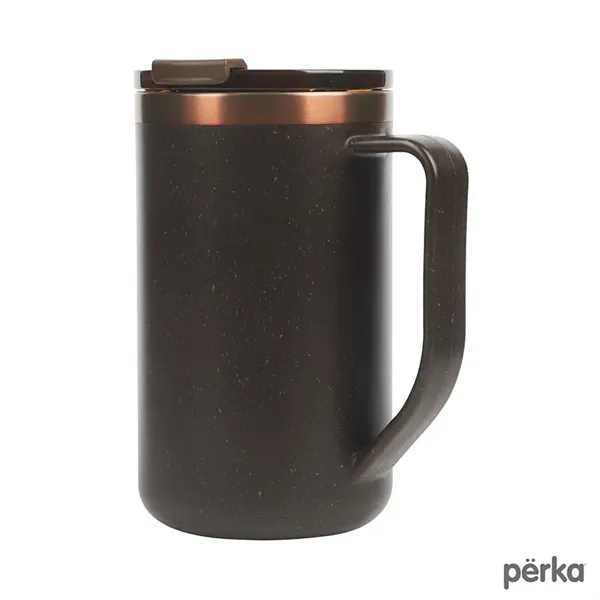 Perka® Guji 15 oz. Recycled Steel and Coffee Grounds Mug - Perka® Guji 15 oz. Recycled Steel and Coffee Grounds Mug - Image 9 of 15