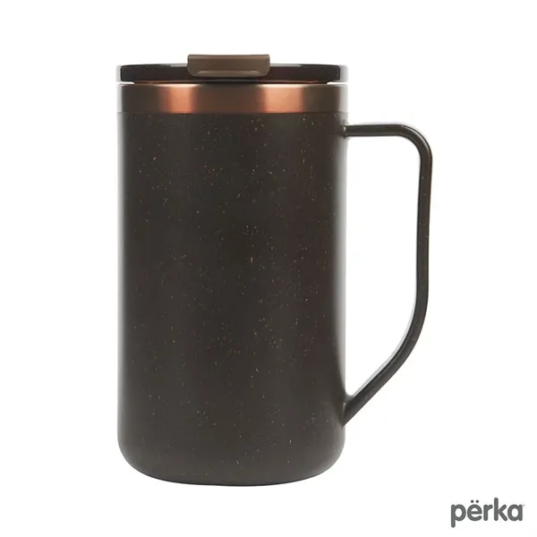 Perka® Guji 15 oz. Recycled Steel and Coffee Grounds Mug - Perka® Guji 15 oz. Recycled Steel and Coffee Grounds Mug - Image 15 of 15