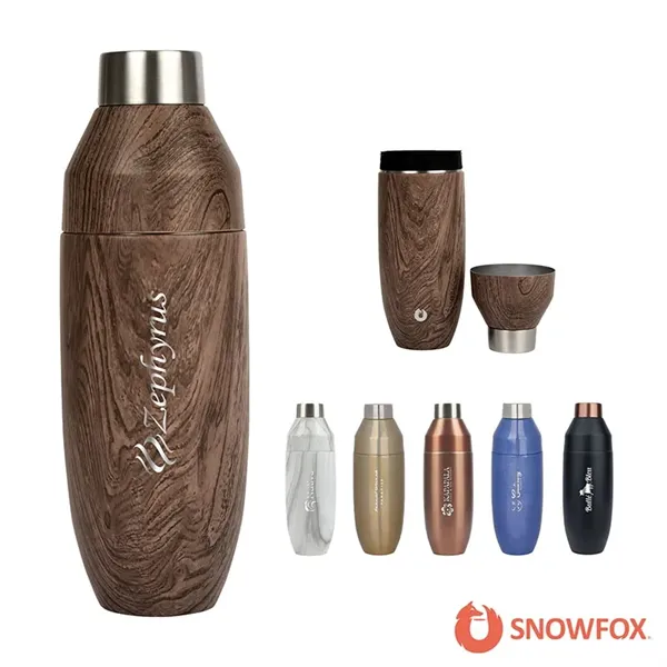 Snowfox® 22 oz. Vacuum Insulated Cocktail Shaker - Snowfox® 22 oz. Vacuum Insulated Cocktail Shaker - Image 0 of 48