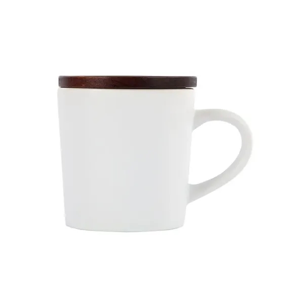 Copenhagen 16 oz. Ceramic Mug w/ Wood Lid - Copenhagen 16 oz. Ceramic Mug w/ Wood Lid - Image 21 of 21
