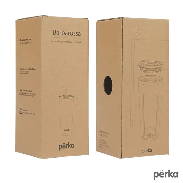 Perka® Barbarossa 24 oz. Recycled Steel and Coffee Ground... - Perka® Barbarossa 24 oz. Recycled Steel and Coffee Ground... - Image 13 of 15