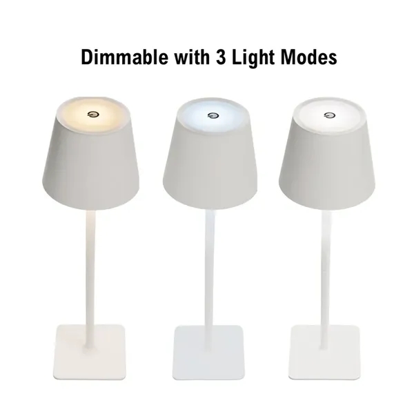 Theo LED Rechargeable Desk Lamp - Theo LED Rechargeable Desk Lamp - Image 5 of 8