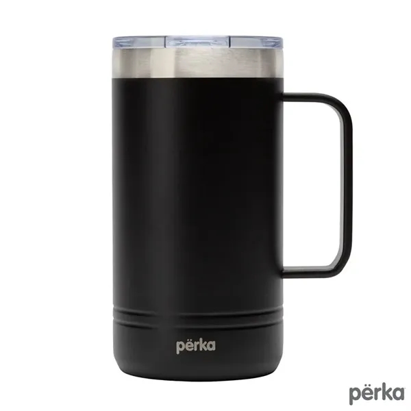 Perka® Wayfarer 24 oz. 304 Double Wall Stainless Steel Mug - Perka® Wayfarer 24 oz. 304 Double Wall Stainless Steel Mug - Image 2 of 8