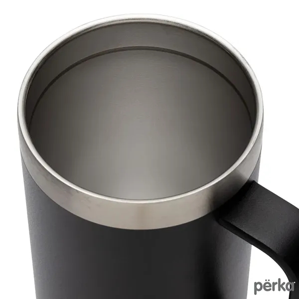 Perka® Wayfarer 24 oz. 304 Double Wall Stainless Steel Mug - Perka® Wayfarer 24 oz. 304 Double Wall Stainless Steel Mug - Image 5 of 8