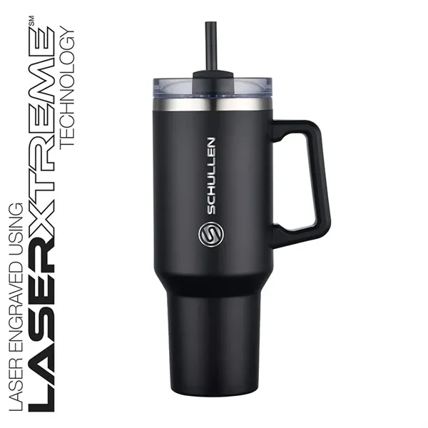 Lucas 40 oz. Double Wall, Stainless Steel Travel Mug - Lucas 40 oz. Double Wall, Stainless Steel Travel Mug - Image 2 of 87