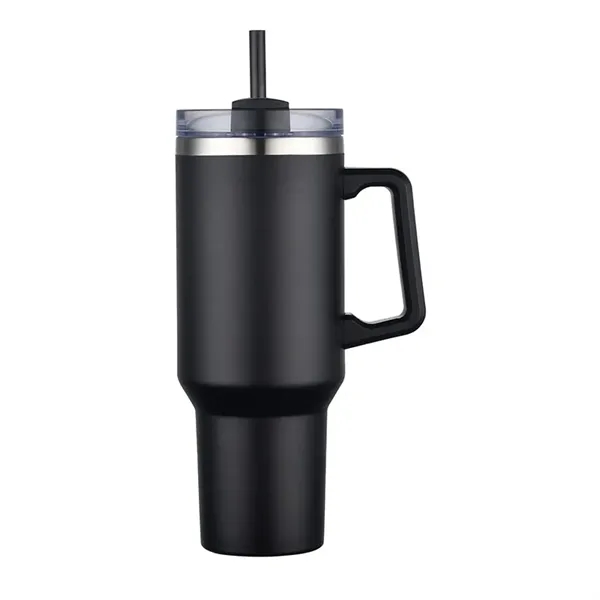 Lucas 40 oz. Double Wall, Stainless Steel Travel Mug - Lucas 40 oz. Double Wall, Stainless Steel Travel Mug - Image 14 of 87