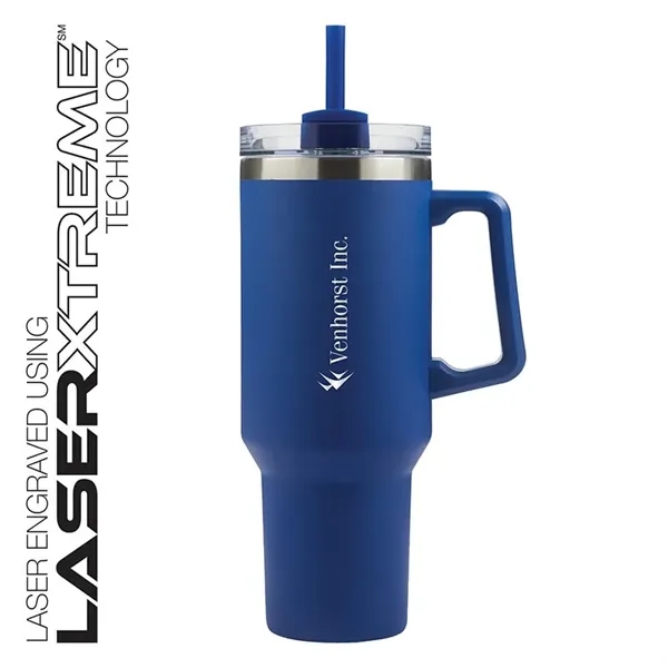 Lucas 40 oz. Double Wall, Stainless Steel Travel Mug - Lucas 40 oz. Double Wall, Stainless Steel Travel Mug - Image 33 of 87