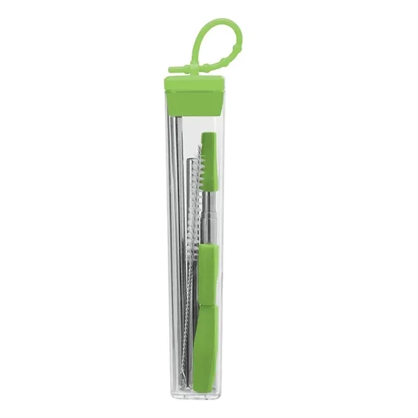 Cosmopolitan 7-Piece, 2-Straw Stainless Steel Set - Cosmopolitan 7-Piece, 2-Straw Stainless Steel Set - Image 4 of 19