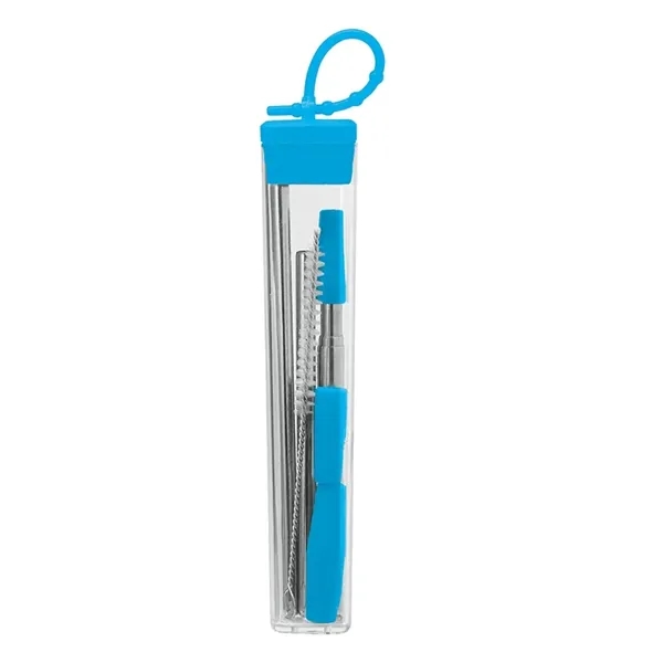 Cosmopolitan 7-Piece, 2-Straw Stainless Steel Set - Cosmopolitan 7-Piece, 2-Straw Stainless Steel Set - Image 9 of 19