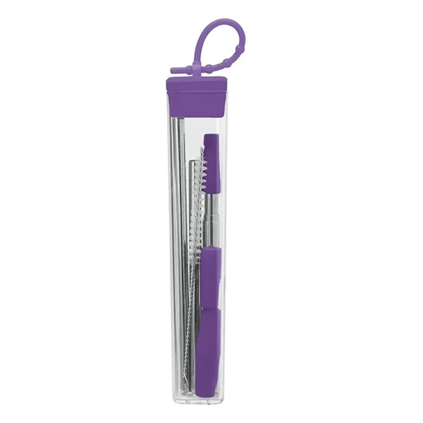 Cosmopolitan 7-Piece, 2-Straw Stainless Steel Set - Cosmopolitan 7-Piece, 2-Straw Stainless Steel Set - Image 15 of 19
