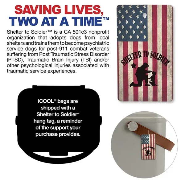 iCOOL Hale 18-Can, 10.5 Qt Hard Sided Cooler - iCOOL Hale 18-Can, 10.5 Qt Hard Sided Cooler - Image 7 of 14