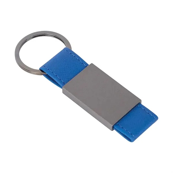 Boyd Aluminum & Leatherette Keyring - Boyd Aluminum & Leatherette Keyring - Image 6 of 9