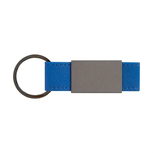 Boyd Aluminum & Leatherette Keyring - Boyd Aluminum & Leatherette Keyring - Image 7 of 9