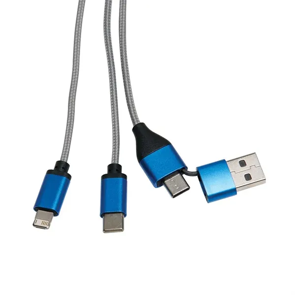 Libra 4-in-1 Charging Cable Set - Libra 4-in-1 Charging Cable Set - Image 10 of 15