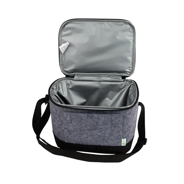 Echo RPET Felt 9-Can Lunch Cooler - Echo RPET Felt 9-Can Lunch Cooler - Image 4 of 5