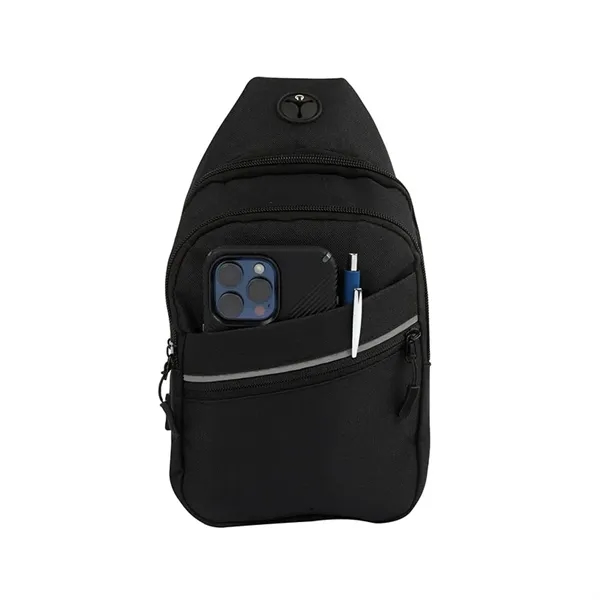 Cresthill Recycled (RPET) Crossbody Sling Bag - Cresthill Recycled (RPET) Crossbody Sling Bag - Image 3 of 5