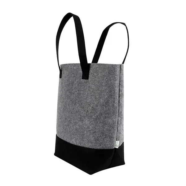Abram RPET Felt Tote - Abram RPET Felt Tote - Image 3 of 6