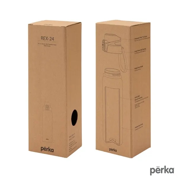Perka® Rex Fresh 24 oz. Double Wall, Recycled Stainless S... - Perka® Rex Fresh 24 oz. Double Wall, Recycled Stainless S... - Image 25 of 35