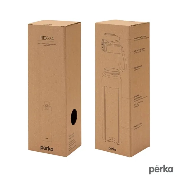 Perka® Rex Fresh 24 oz. Double Wall, Recycled Stainless S... - Perka® Rex Fresh 24 oz. Double Wall, Recycled Stainless S... - Image 33 of 35