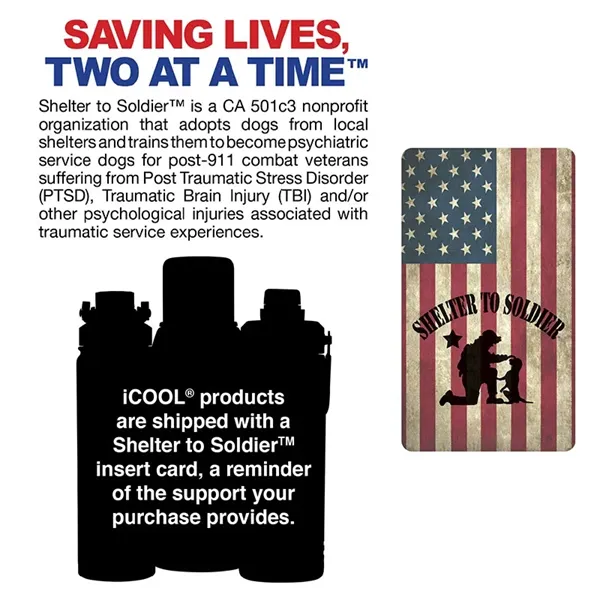 iCOOL® Glenwood 35 oz. Double Wall, Recycled Stainless St... - iCOOL® Glenwood 35 oz. Double Wall, Recycled Stainless St... - Image 13 of 51