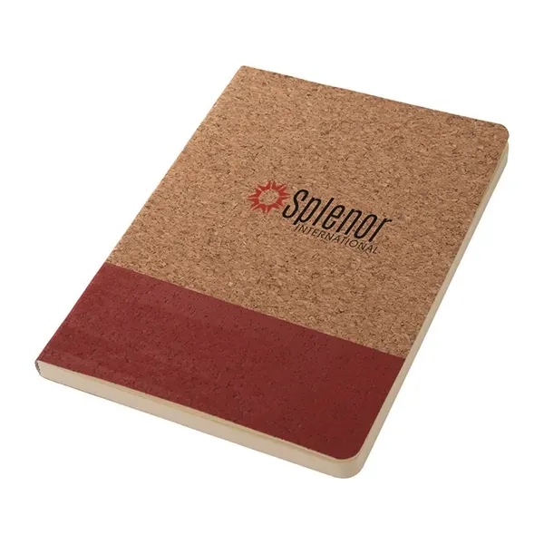 Boardwalk Two-Tone Cork Junior Notebook - Boardwalk Two-Tone Cork Junior Notebook - Image 2 of 5