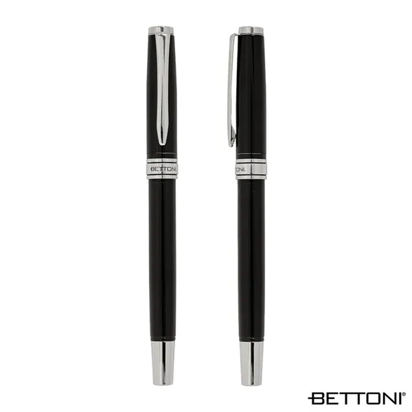 Bettoni® Avellino Recycled Brass Cap-Off Rollerball Pen - Bettoni® Avellino Recycled Brass Cap-Off Rollerball Pen - Image 4 of 8