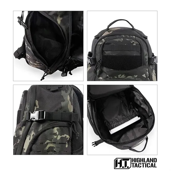 Highland Tactical® Roger Laptop Backpack - Highland Tactical® Roger Laptop Backpack - Image 18 of 52