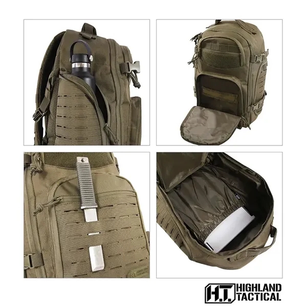 Highland Tactical® Roger Laptop Backpack - Highland Tactical® Roger Laptop Backpack - Image 24 of 52
