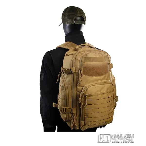 Highland Tactical® Roger Laptop Backpack - Highland Tactical® Roger Laptop Backpack - Image 45 of 52