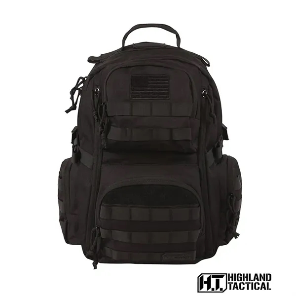 Highland Tactical® Crusher Laptop Backpack - Highland Tactical® Crusher Laptop Backpack - Image 10 of 26