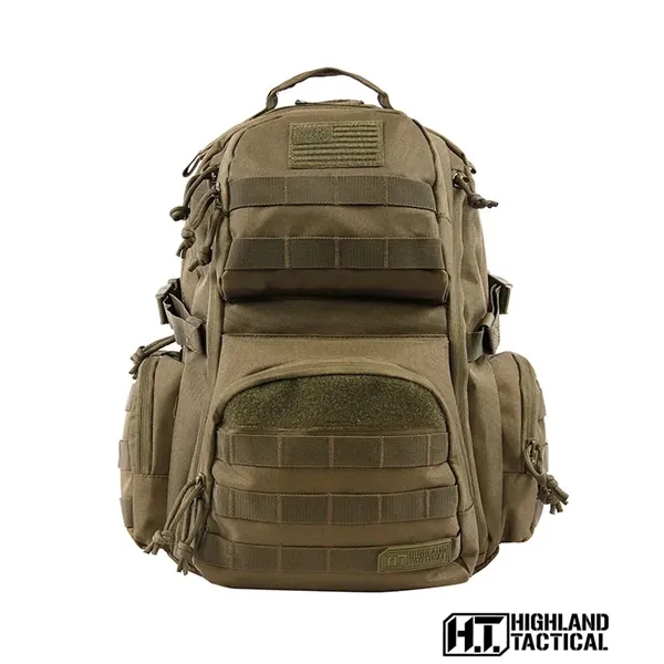 Highland Tactical® Crusher Laptop Backpack - Highland Tactical® Crusher Laptop Backpack - Image 15 of 26