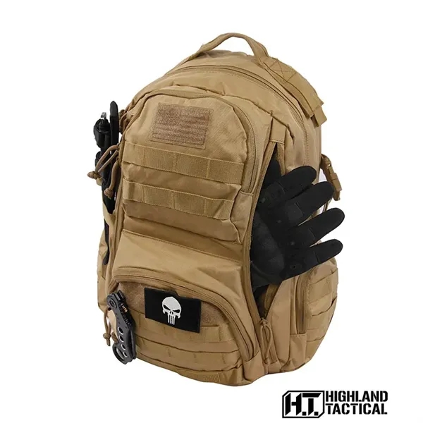 Highland Tactical® Crusher Laptop Backpack - Highland Tactical® Crusher Laptop Backpack - Image 17 of 26