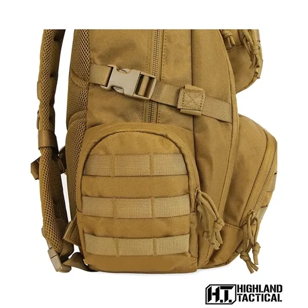 Highland Tactical® Crusher Laptop Backpack - Highland Tactical® Crusher Laptop Backpack - Image 22 of 26