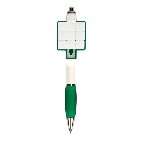 Puzzle Plunge-Action Ballpoint Pen - Puzzle Plunge-Action Ballpoint Pen - Image 6 of 20