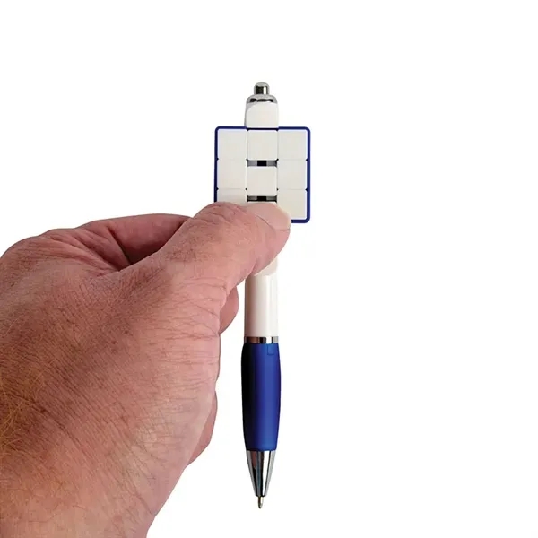 Puzzle Plunge-Action Ballpoint Pen - Puzzle Plunge-Action Ballpoint Pen - Image 10 of 20